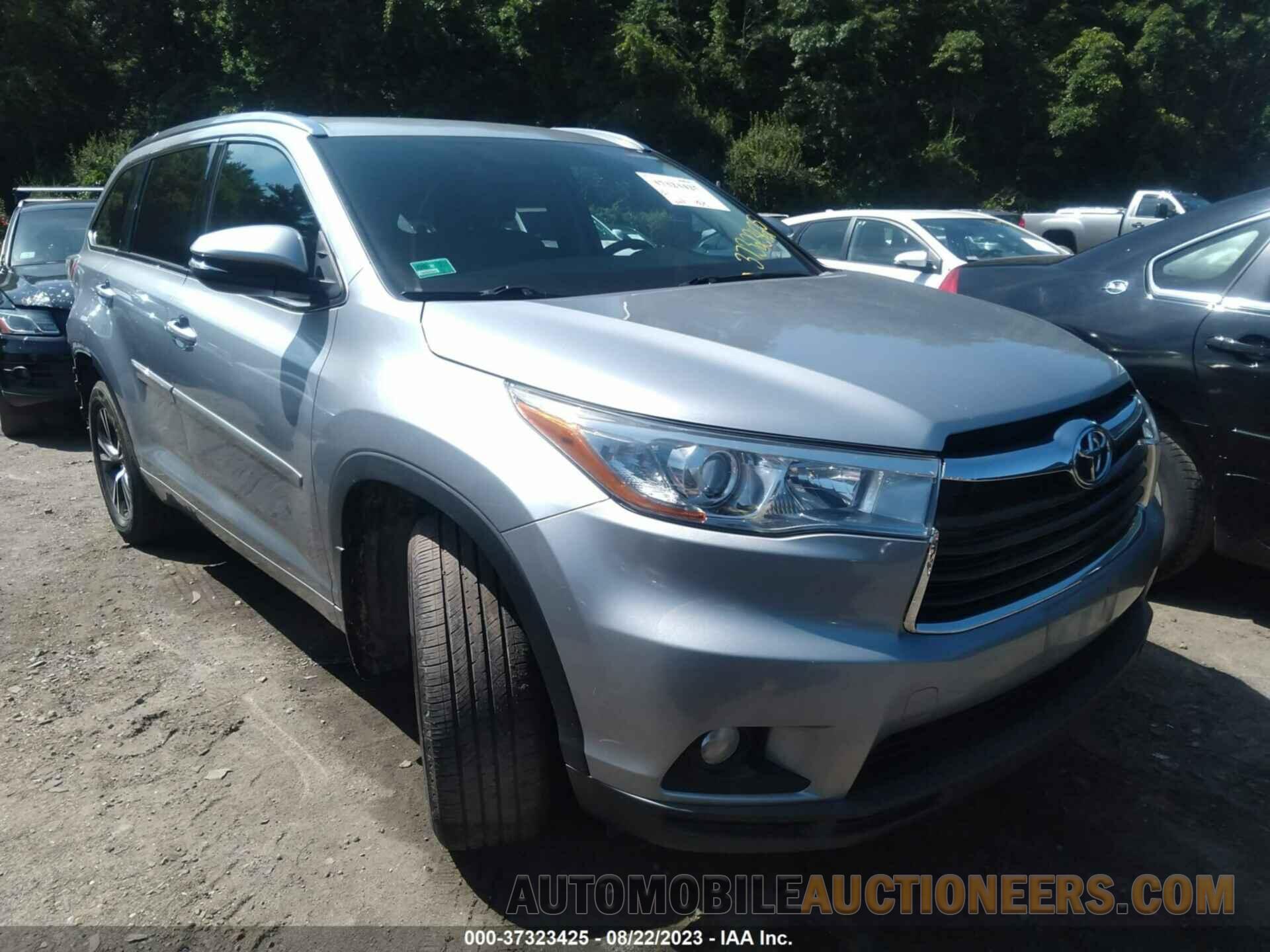 5TDJKRFH2GS310416 TOYOTA HIGHLANDER 2016