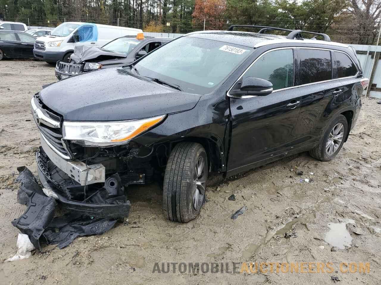 5TDJKRFH3FS074468 TOYOTA HIGHLANDER 2015