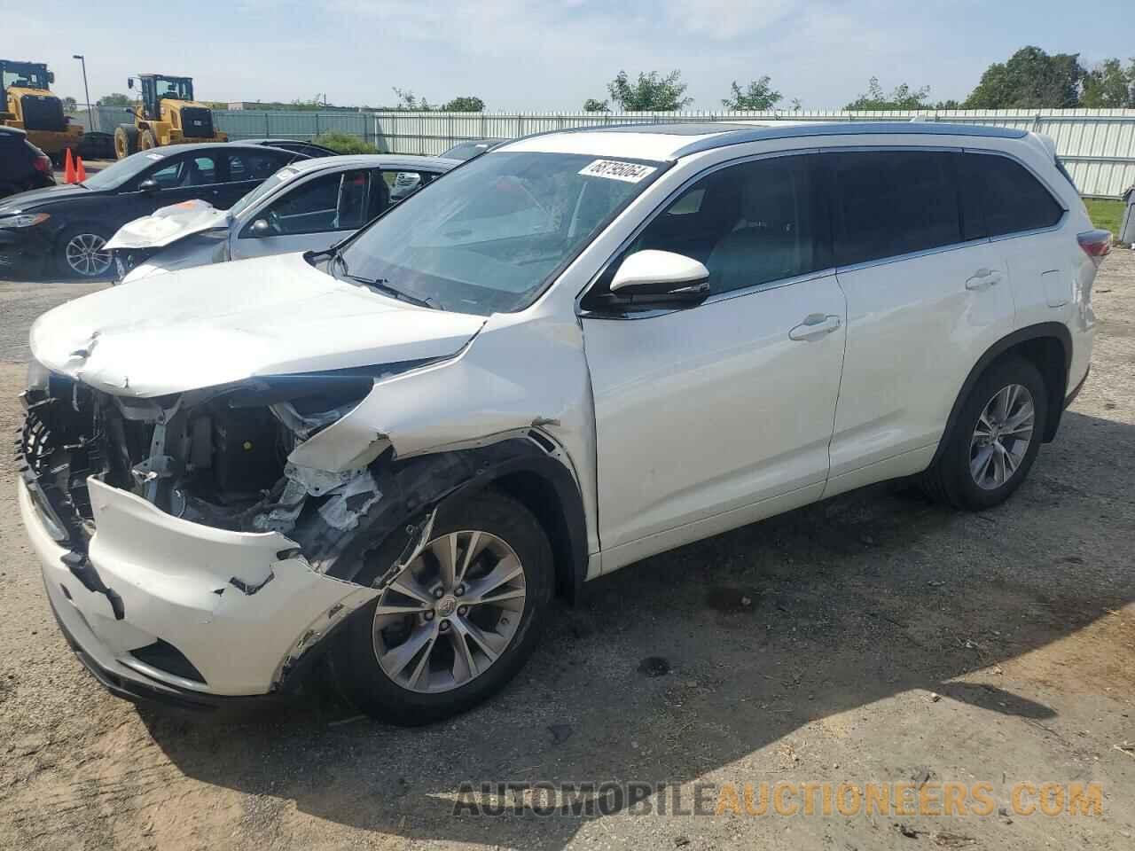 5TDJKRFH3FS084983 TOYOTA HIGHLANDER 2015