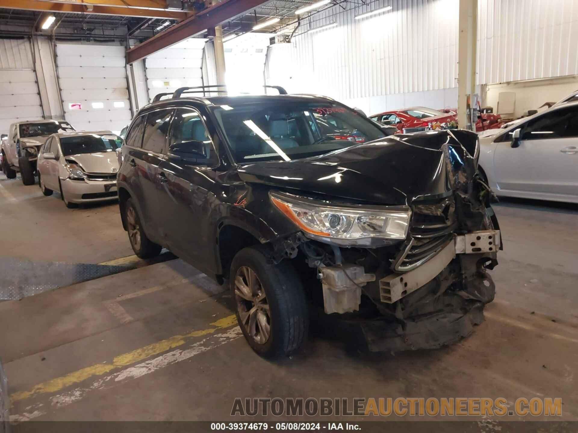 5TDJKRFH3FS103371 TOYOTA HIGHLANDER 2015