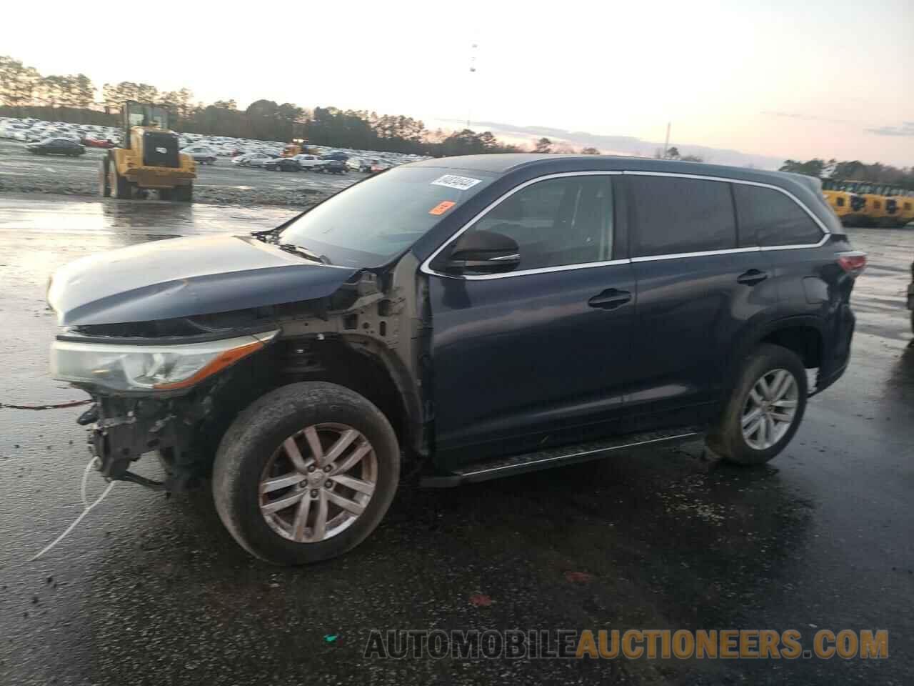 5TDJKRFH3FS108120 TOYOTA HIGHLANDER 2015