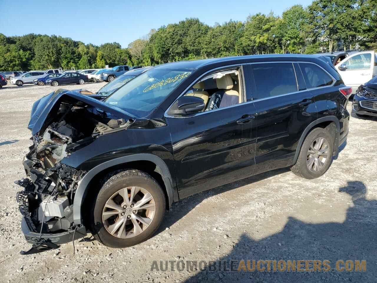 5TDJKRFH3FS129159 TOYOTA HIGHLANDER 2015