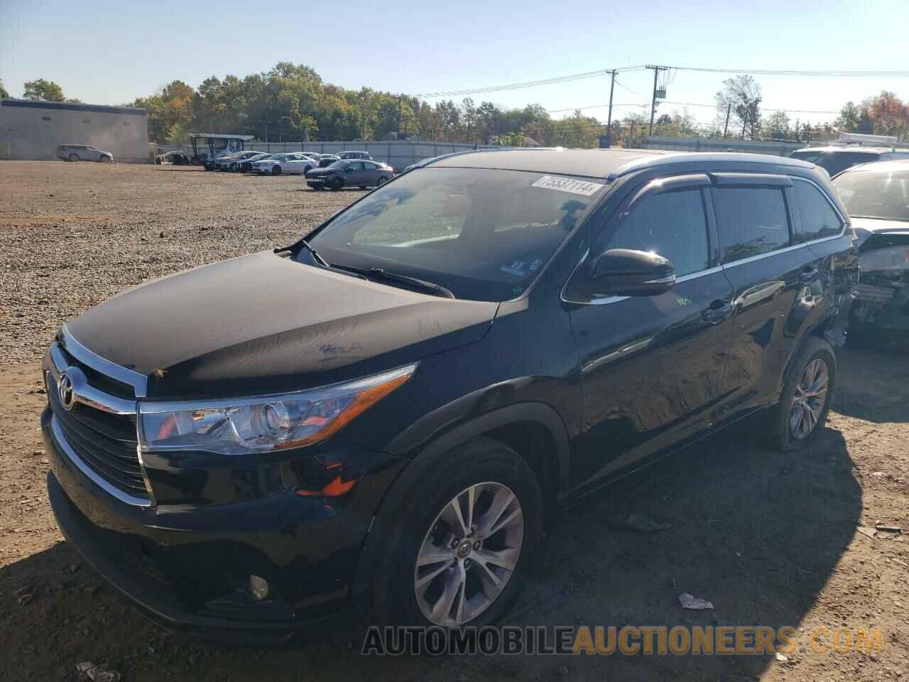 5TDJKRFH3FS142770 TOYOTA HIGHLANDER 2015