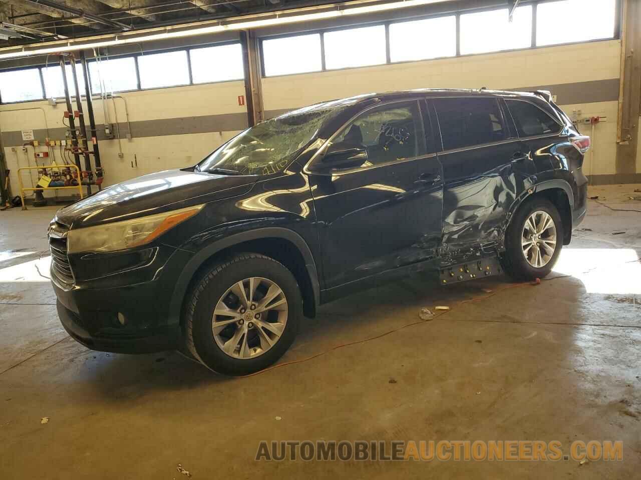 5TDJKRFH3FS160122 TOYOTA HIGHLANDER 2015