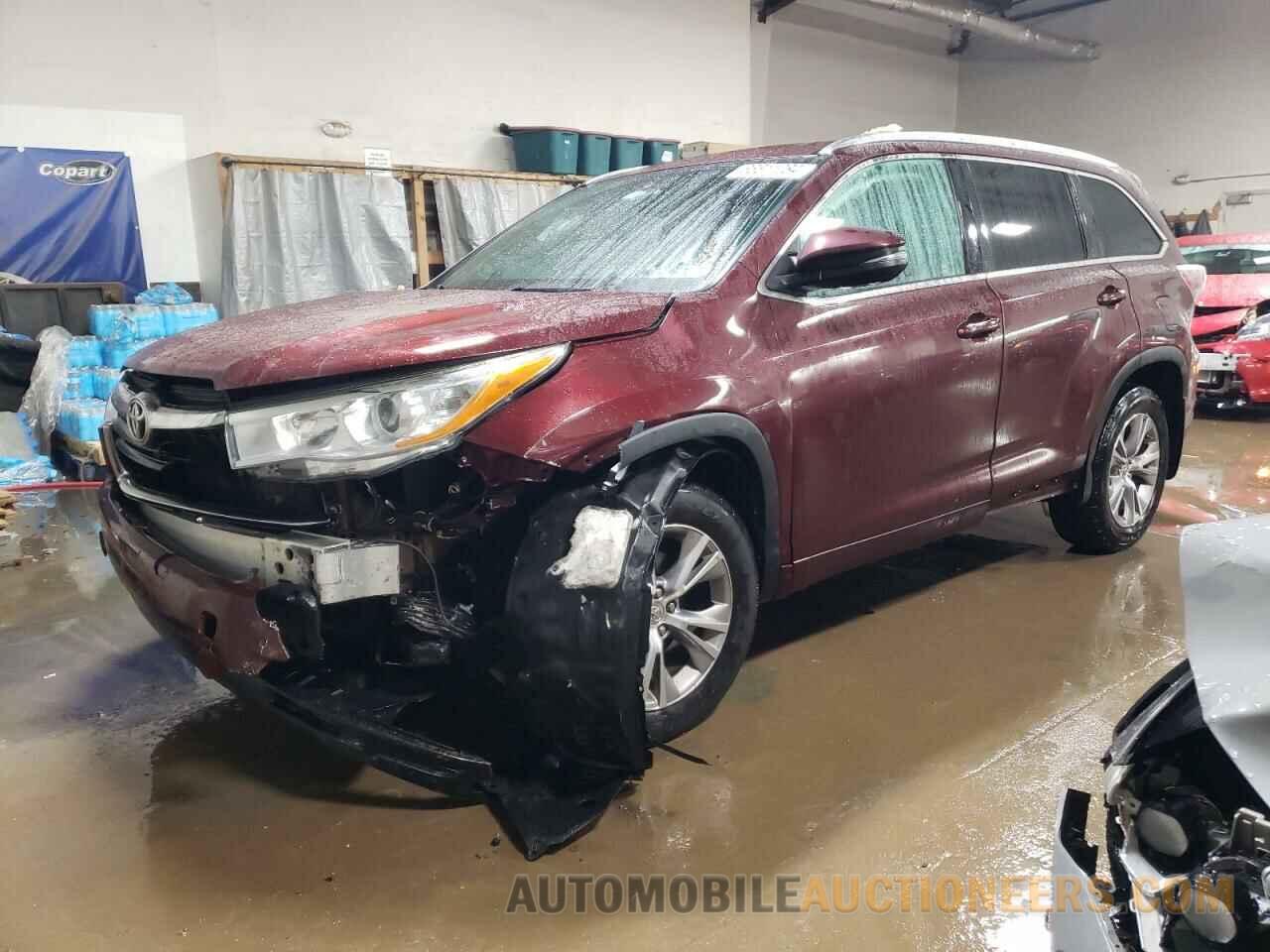 5TDJKRFH3FS181004 TOYOTA HIGHLANDER 2015