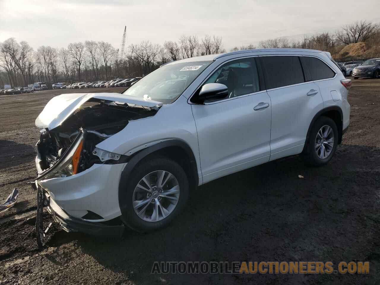 5TDJKRFH3FS186249 TOYOTA HIGHLANDER 2015