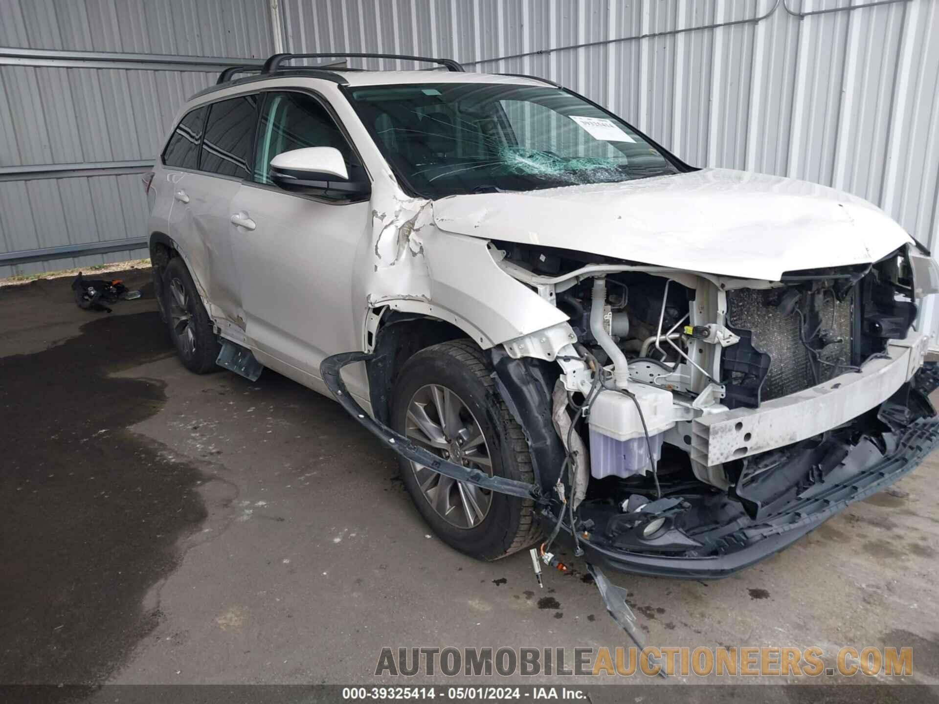 5TDJKRFH3FS195419 TOYOTA HIGHLANDER 2015