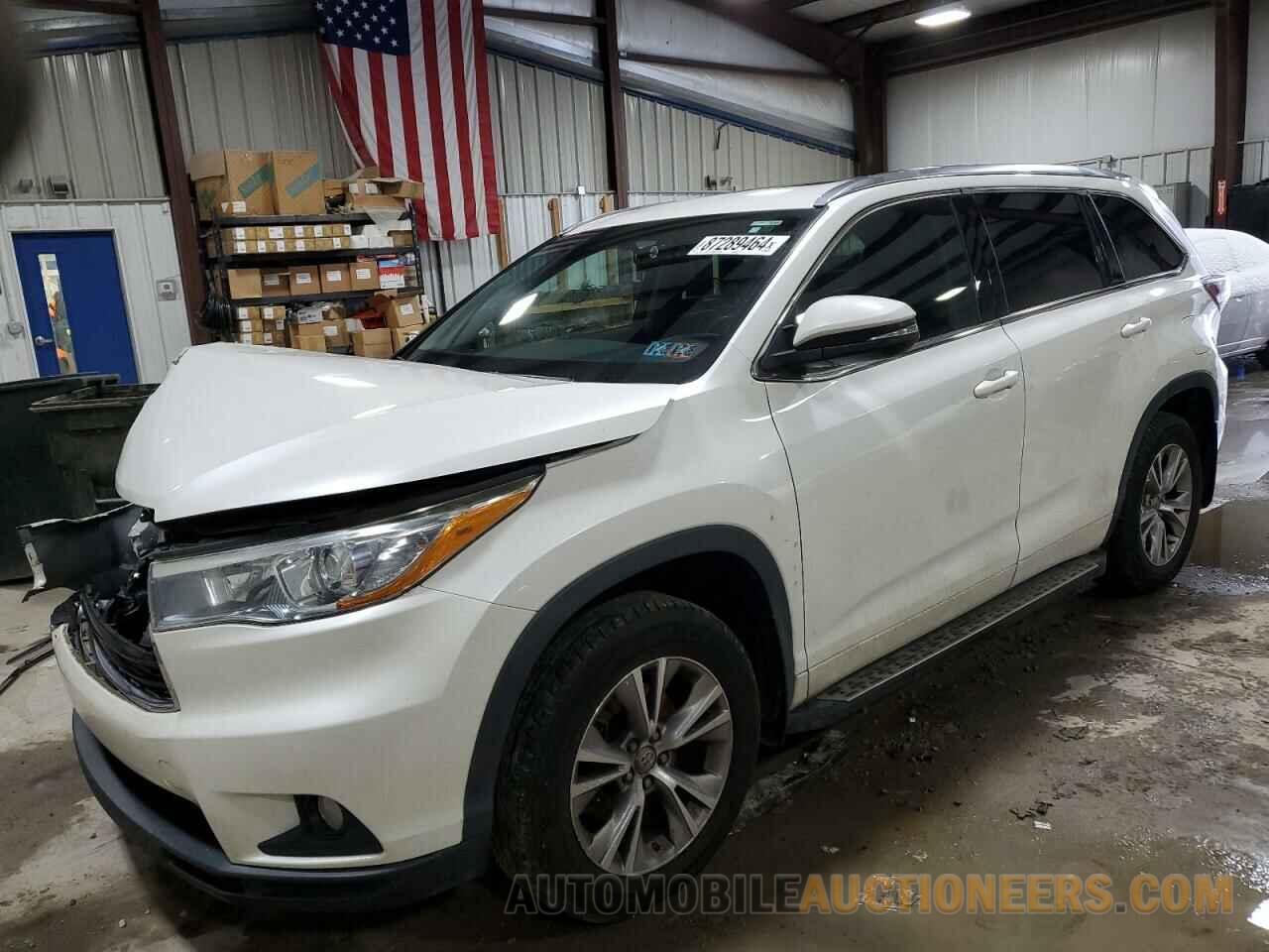 5TDJKRFH3FS223347 TOYOTA HIGHLANDER 2015