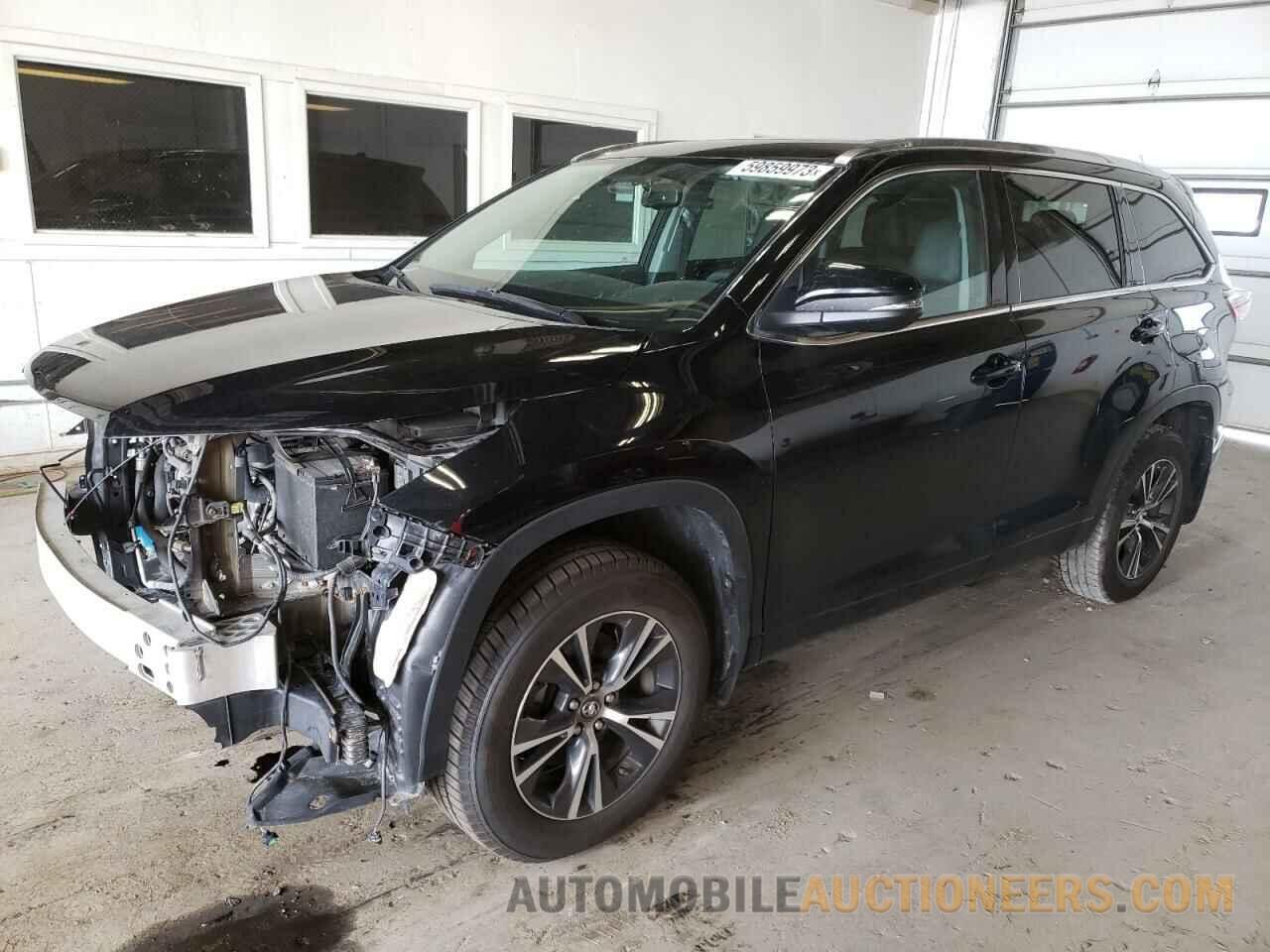 5TDJKRFH3GS232924 TOYOTA HIGHLANDER 2016