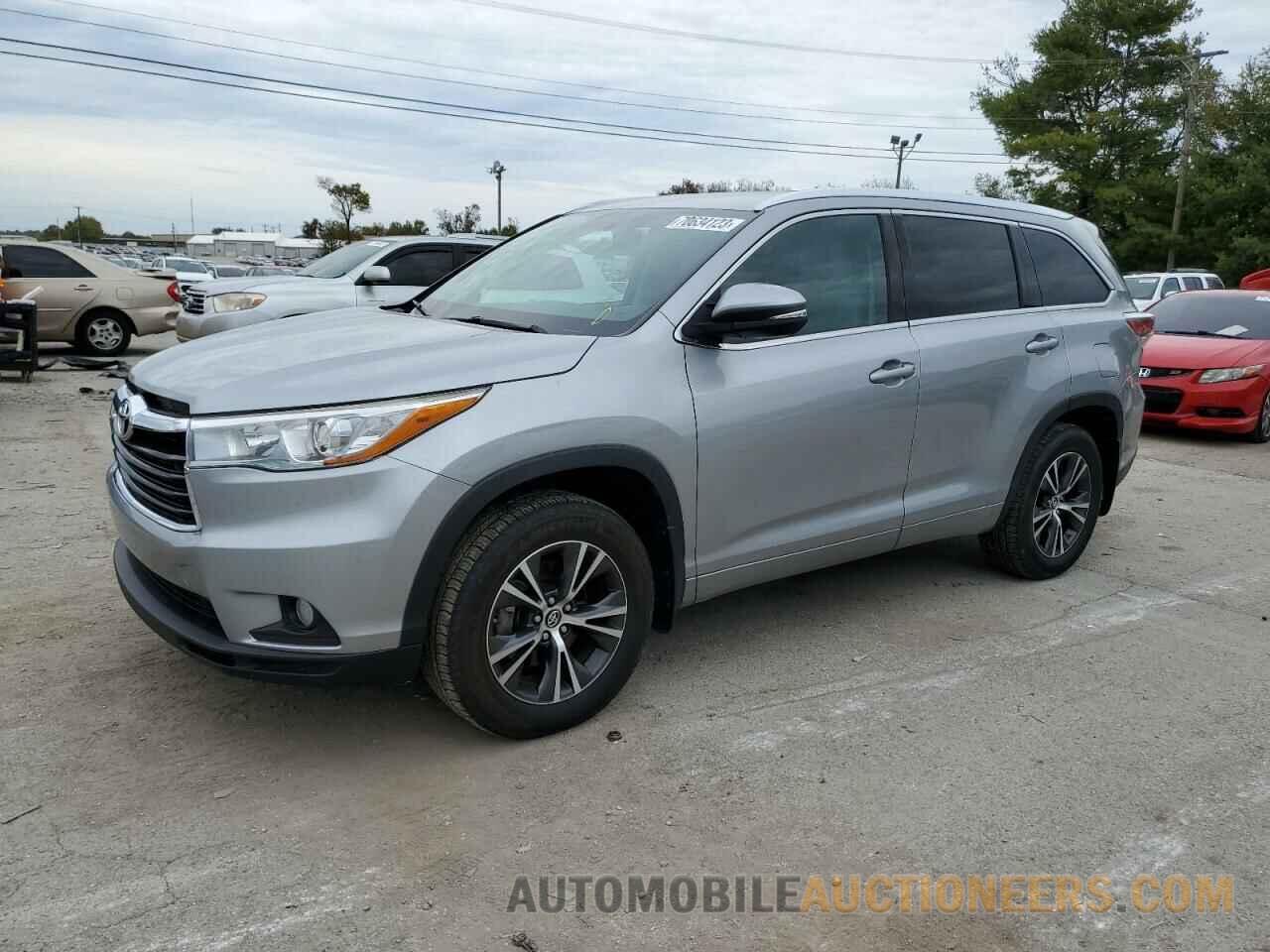 5TDJKRFH3GS312773 TOYOTA HIGHLANDER 2016