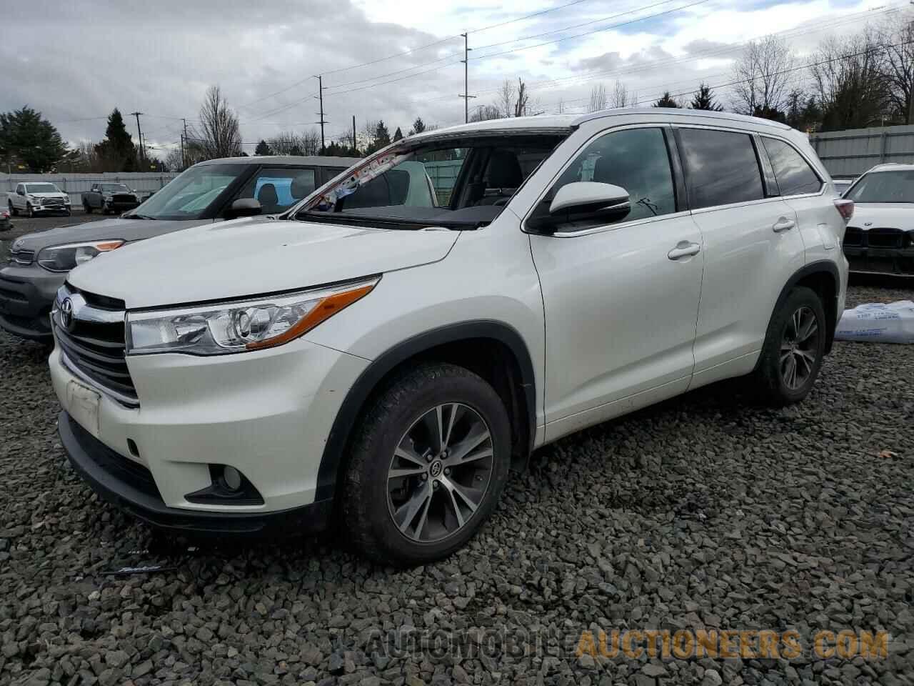 5TDJKRFH3GS342761 TOYOTA HIGHLANDER 2016