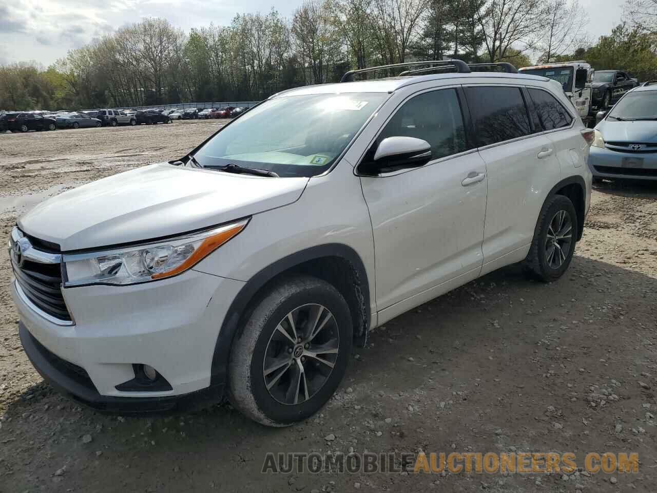 5TDJKRFH3GS348639 TOYOTA HIGHLANDER 2016