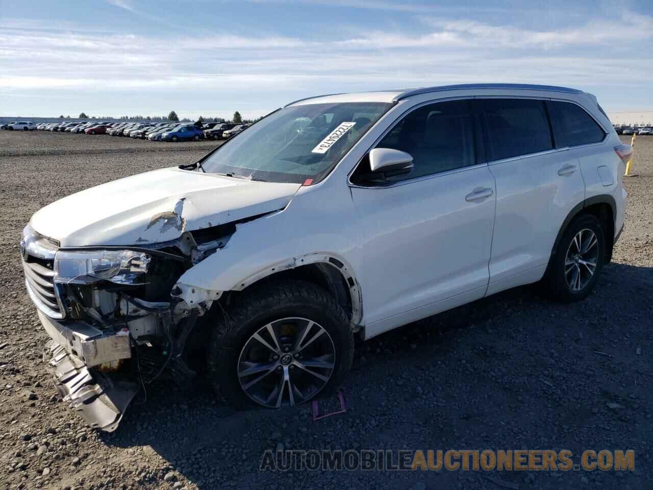 5TDJKRFH3GS353890 TOYOTA HIGHLANDER 2016