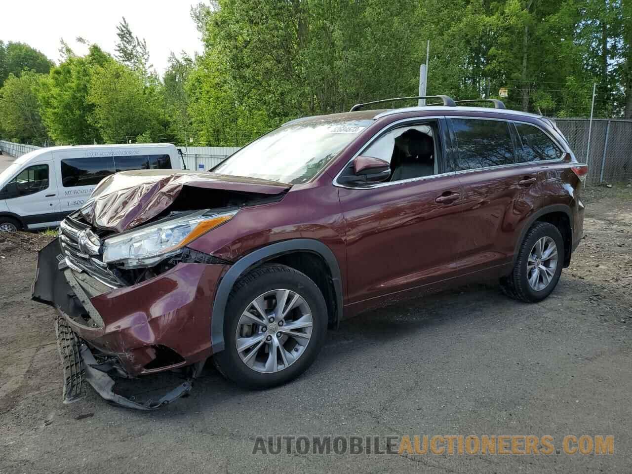 5TDJKRFH4FS085334 TOYOTA HIGHLANDER 2015