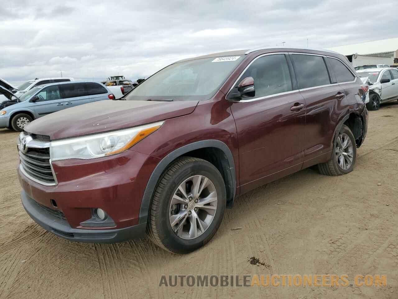 5TDJKRFH4FS112693 TOYOTA HIGHLANDER 2015