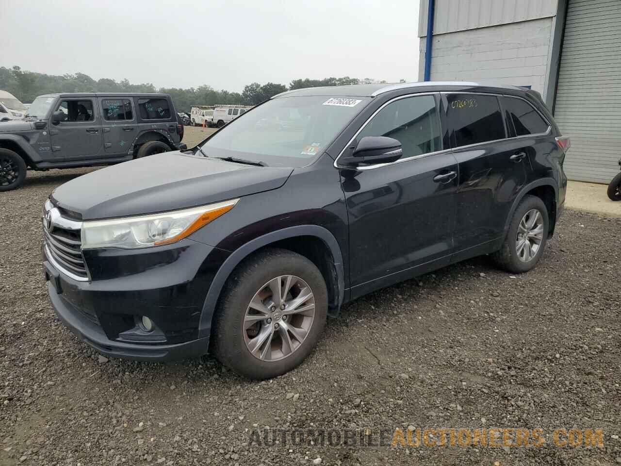 5TDJKRFH4FS113231 TOYOTA HIGHLANDER 2015