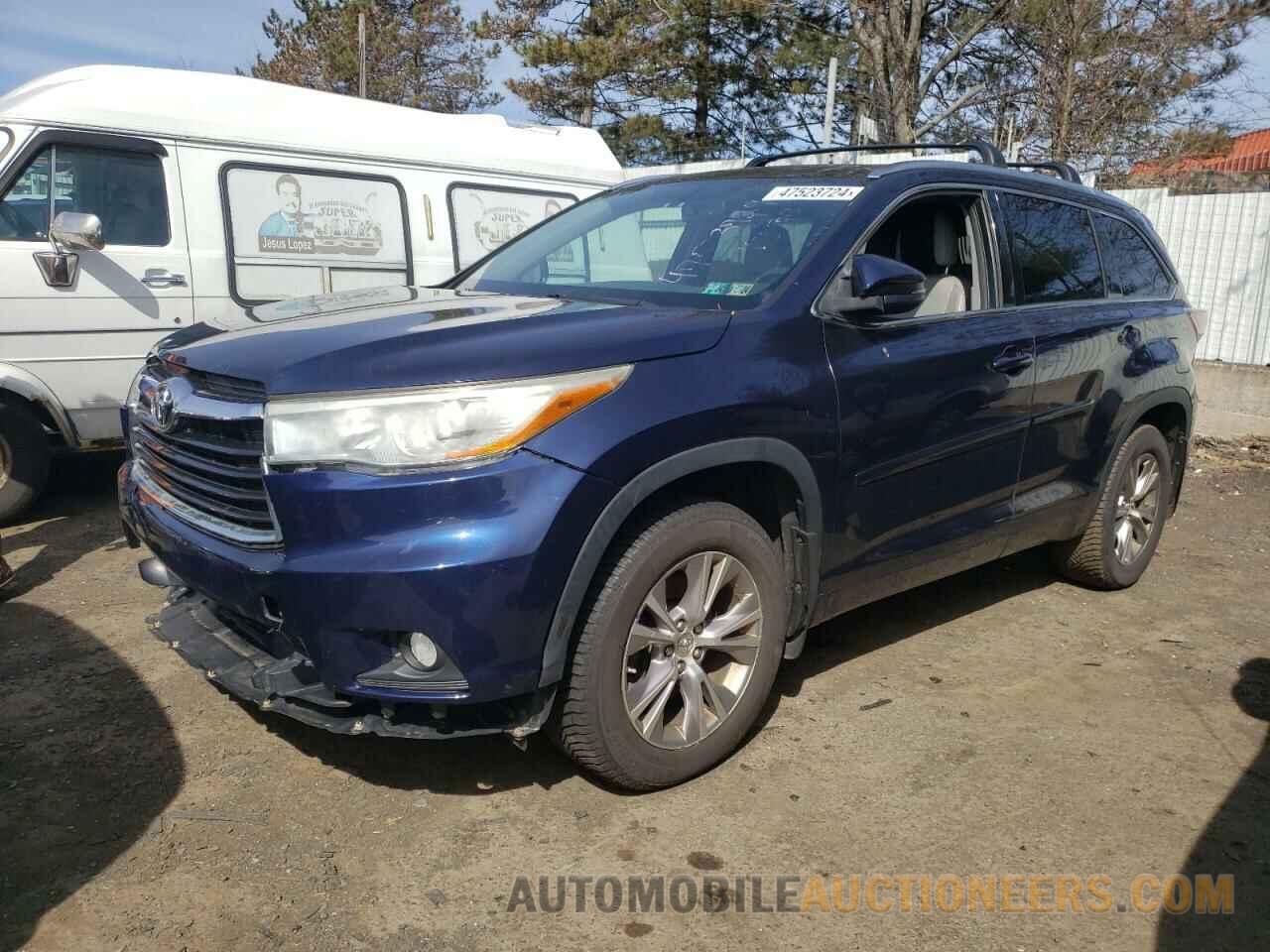 5TDJKRFH4FS127730 TOYOTA HIGHLANDER 2015