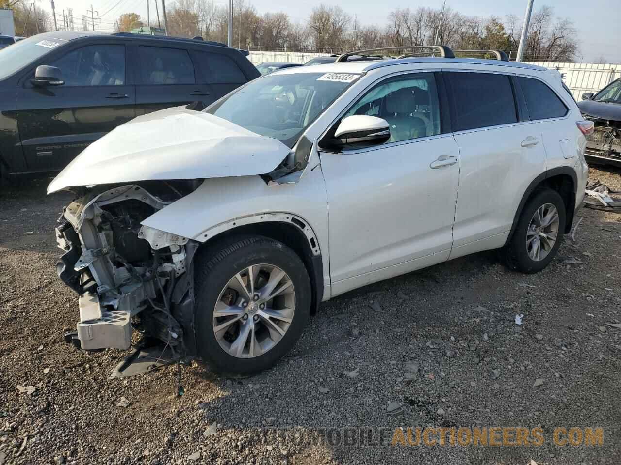 5TDJKRFH4FS129672 TOYOTA HIGHLANDER 2015