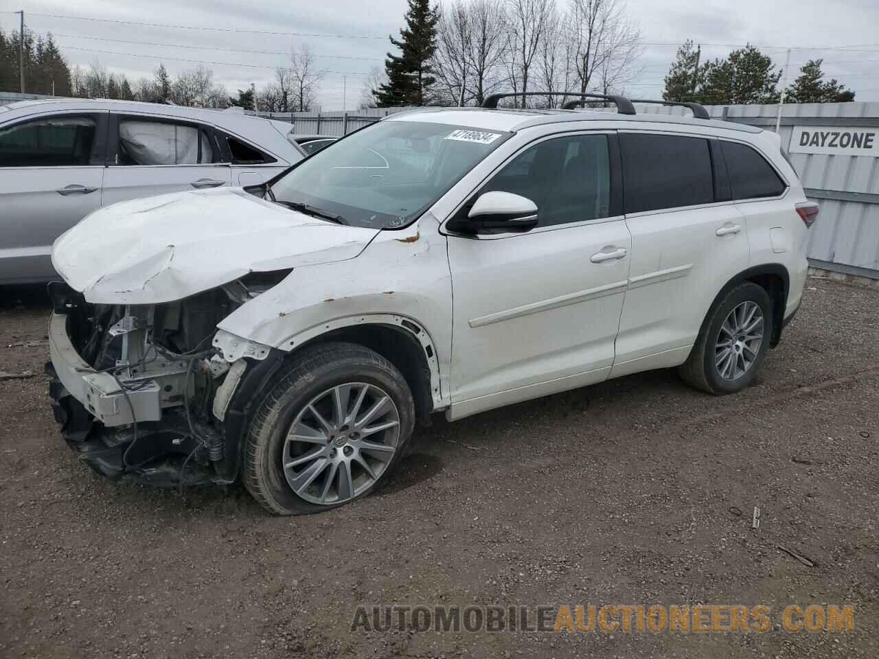 5TDJKRFH4FS170190 TOYOTA HIGHLANDER 2015