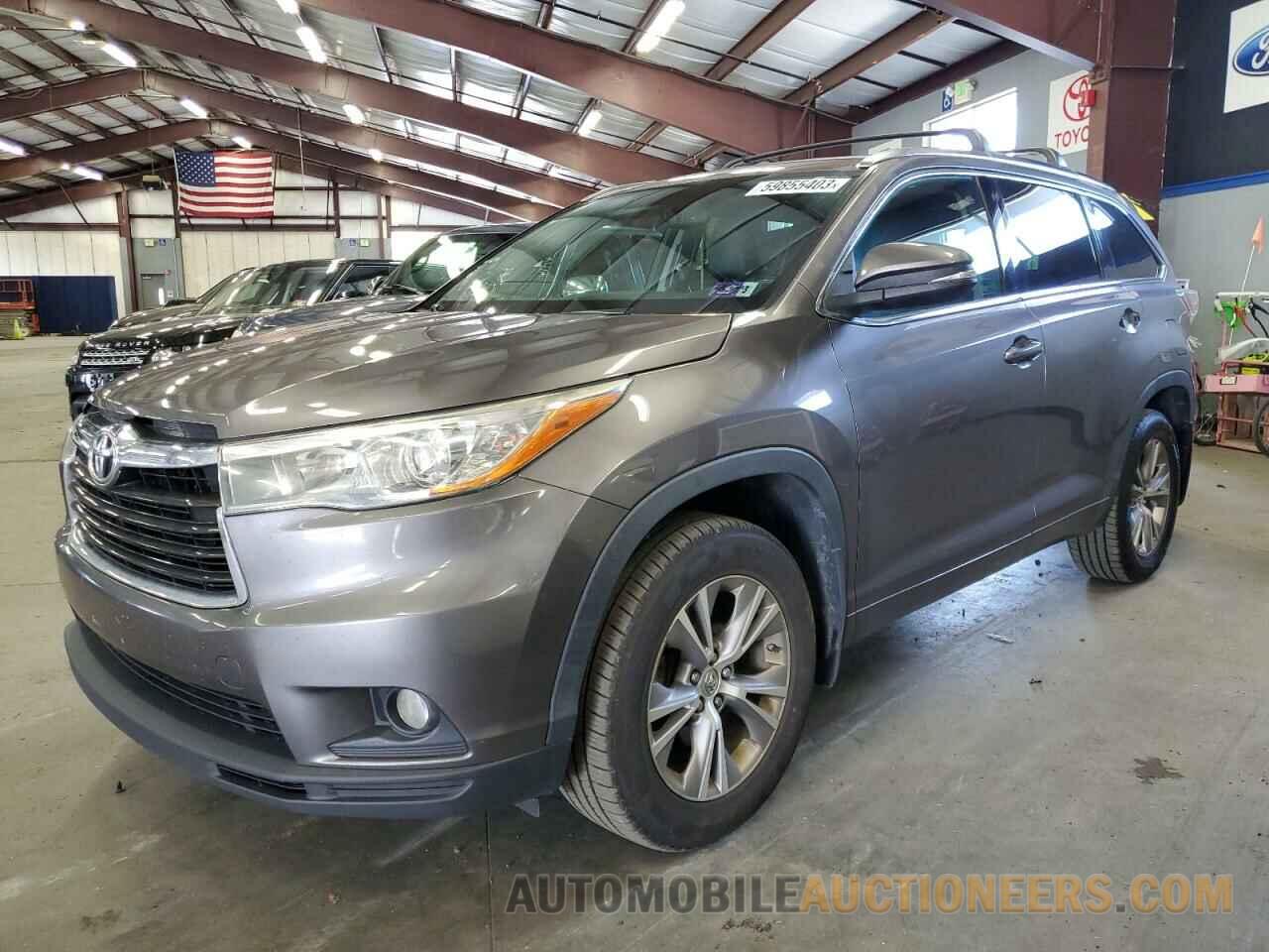 5TDJKRFH4FS185546 TOYOTA HIGHLANDER 2015