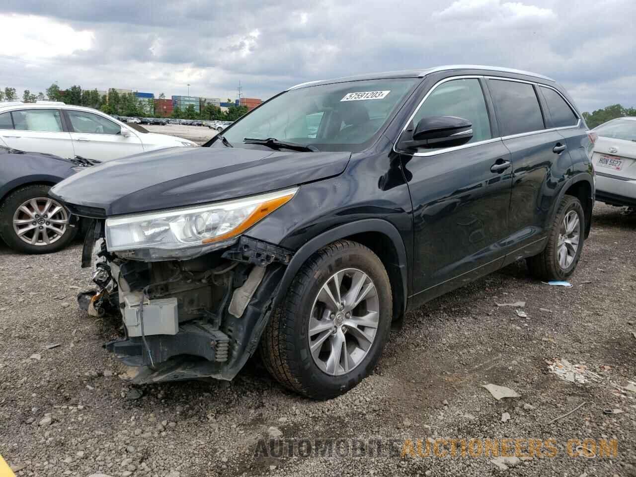 5TDJKRFH4FS192027 TOYOTA HIGHLANDER 2015