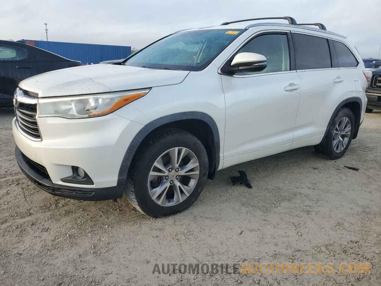 5TDJKRFH4FS210994 TOYOTA HIGHLANDER 2015