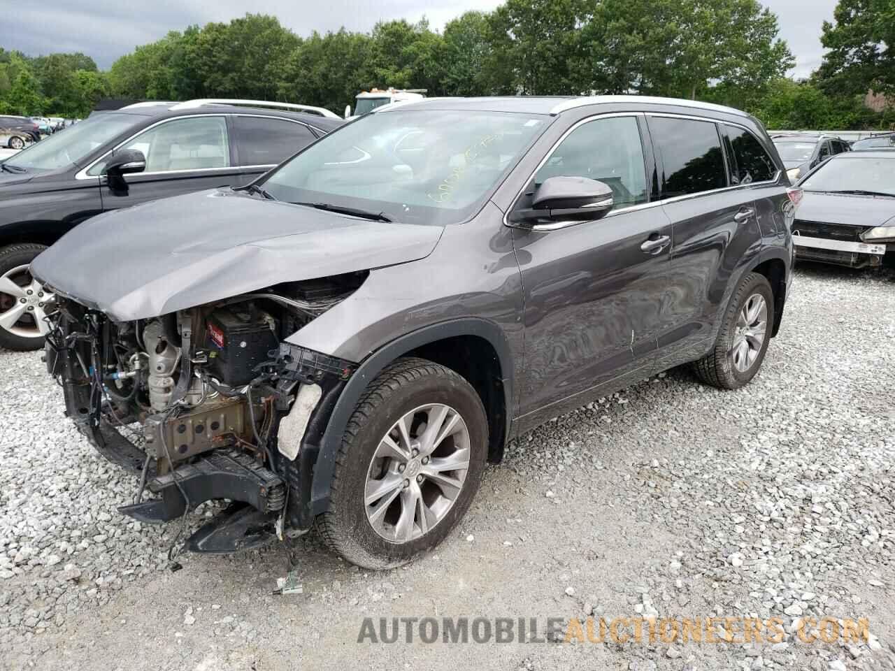 5TDJKRFH4FS220845 TOYOTA HIGHLANDER 2015