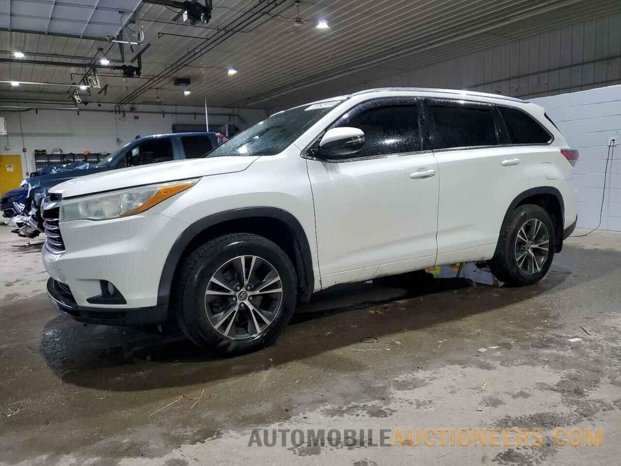 5TDJKRFH4GS258903 TOYOTA HIGHLANDER 2016