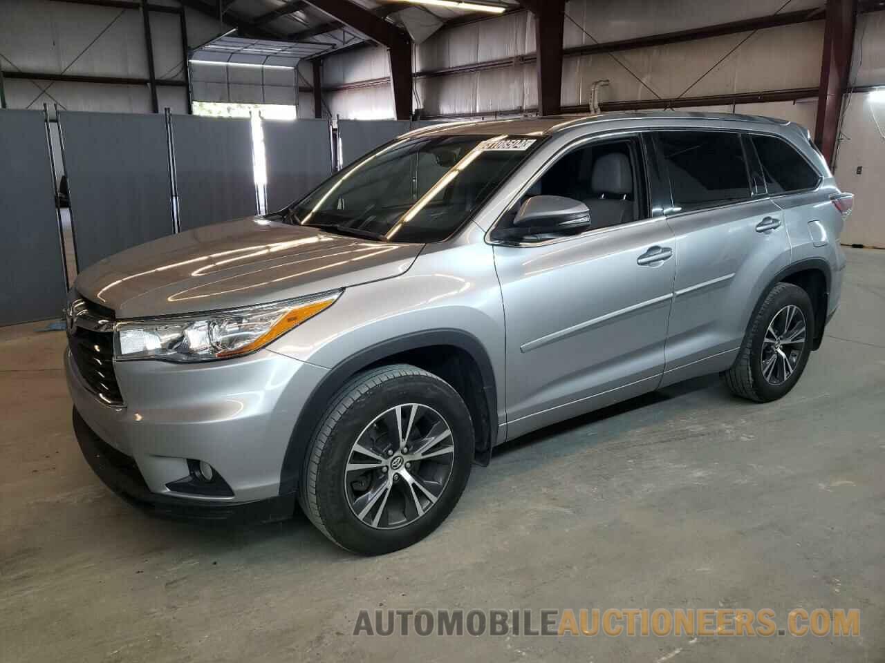 5TDJKRFH4GS306772 TOYOTA HIGHLANDER 2016