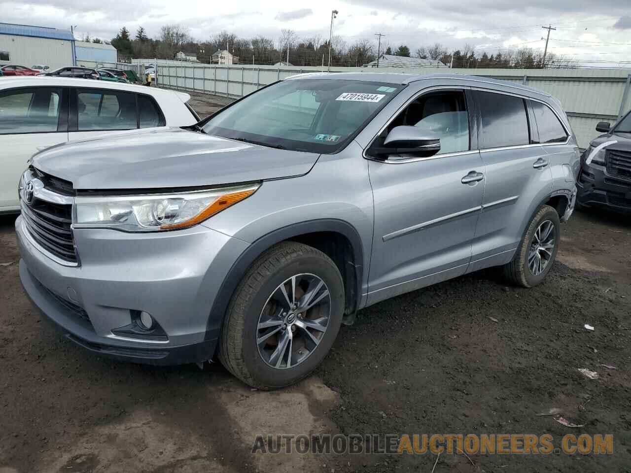 5TDJKRFH4GS317979 TOYOTA HIGHLANDER 2016