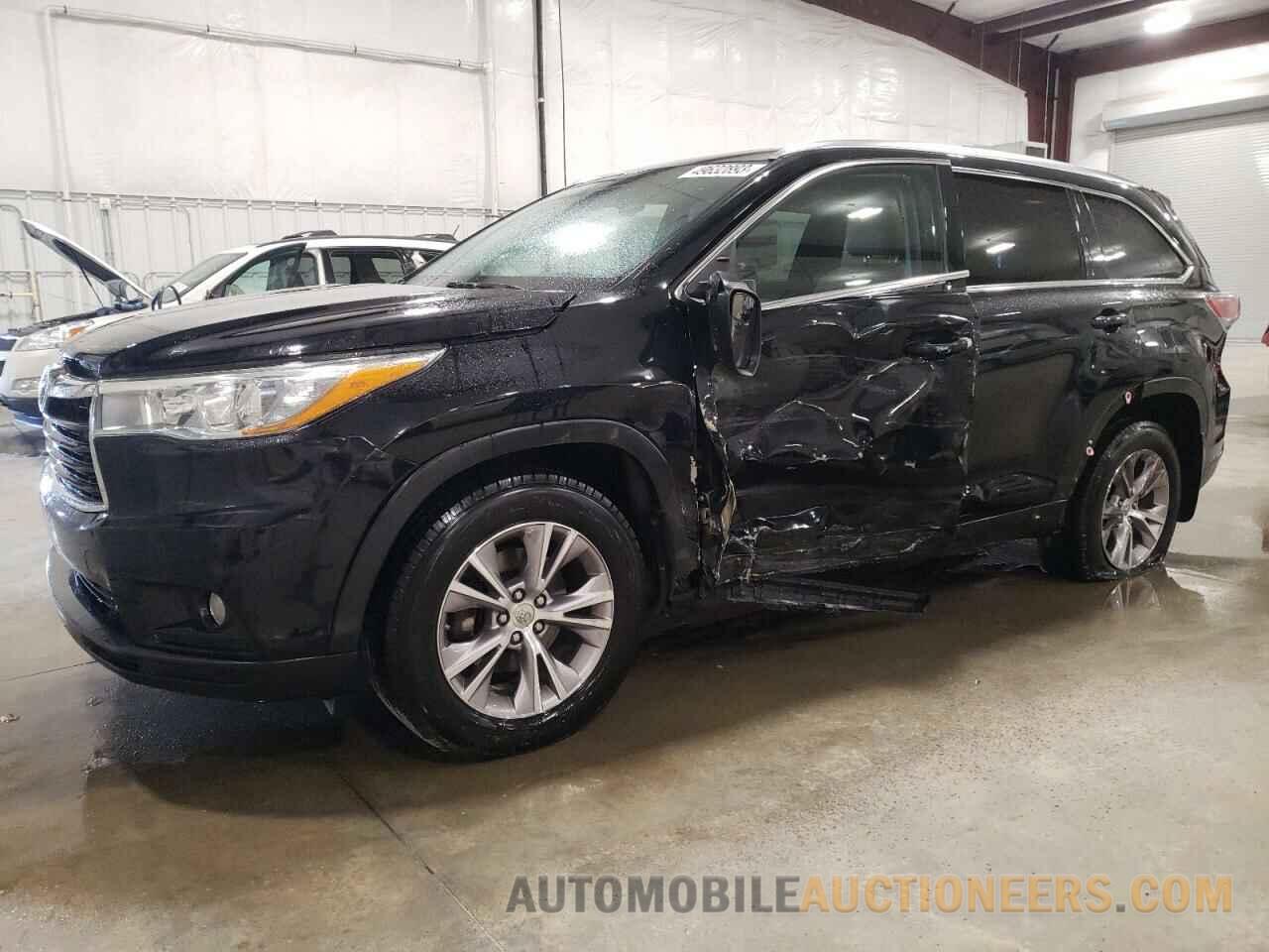 5TDJKRFH5FS078554 TOYOTA HIGHLANDER 2015