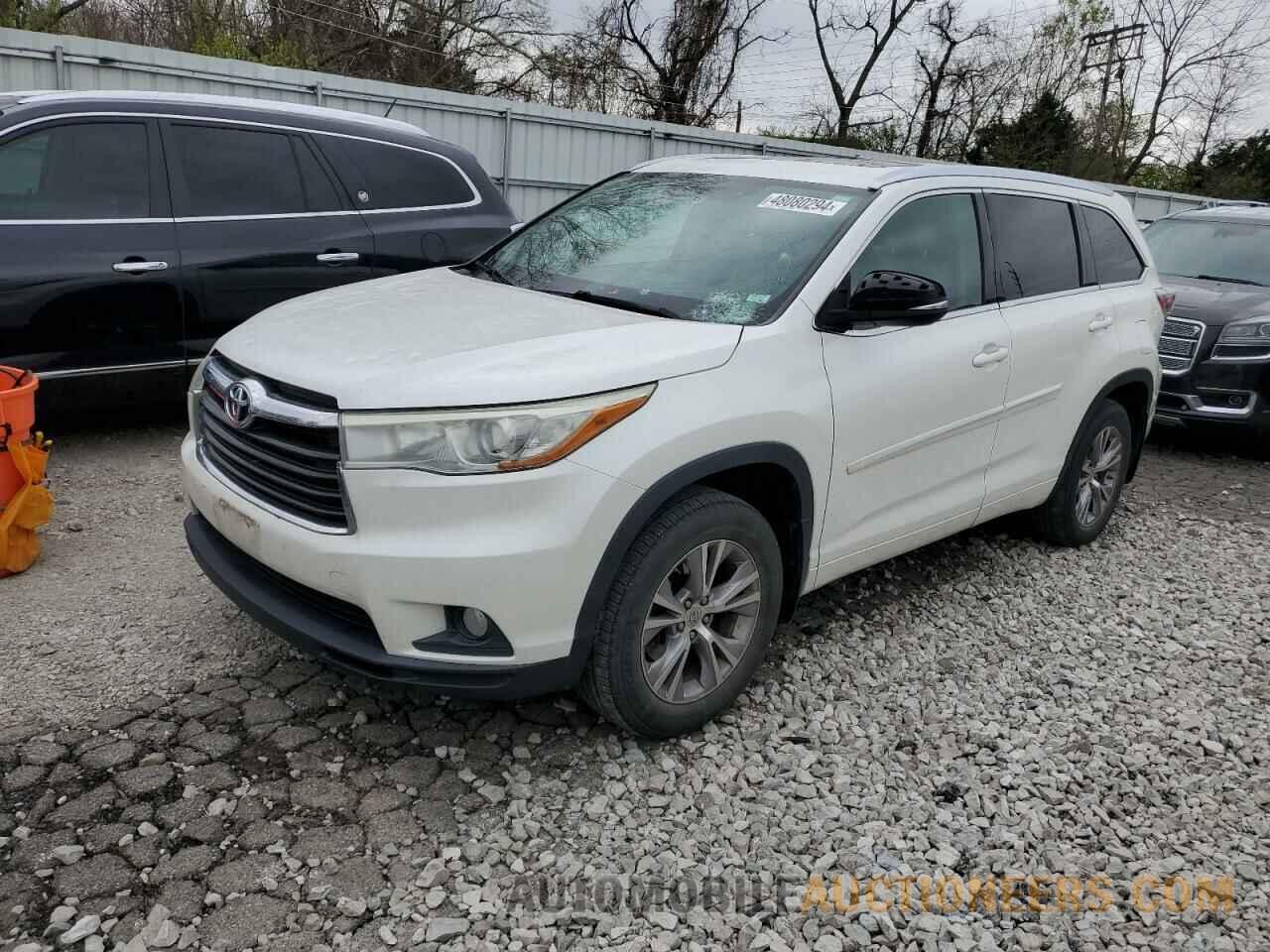 5TDJKRFH5FS108720 TOYOTA HIGHLANDER 2015