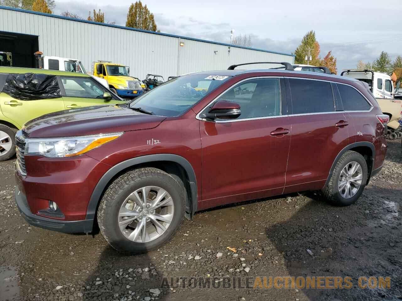 5TDJKRFH5FS110418 TOYOTA HIGHLANDER 2015