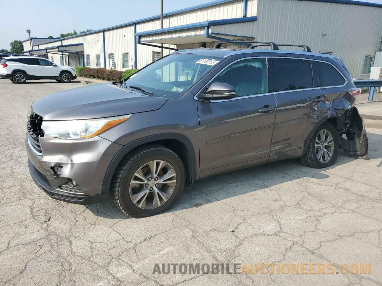 5TDJKRFH5FS115473 TOYOTA HIGHLANDER 2015