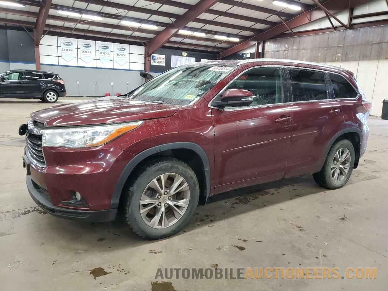 5TDJKRFH5FS144942 TOYOTA HIGHLANDER 2015