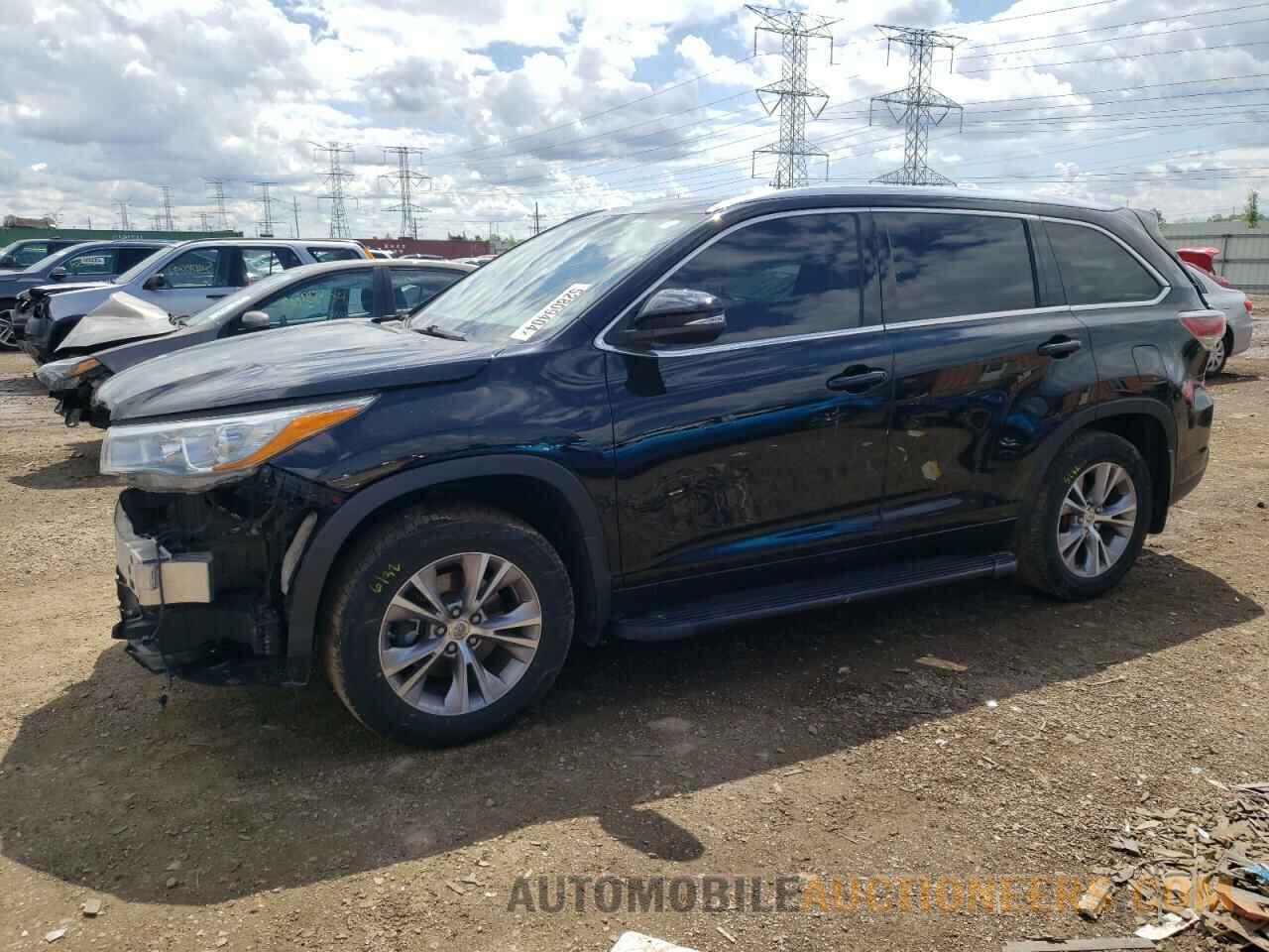 5TDJKRFH5FS171638 TOYOTA HIGHLANDER 2015