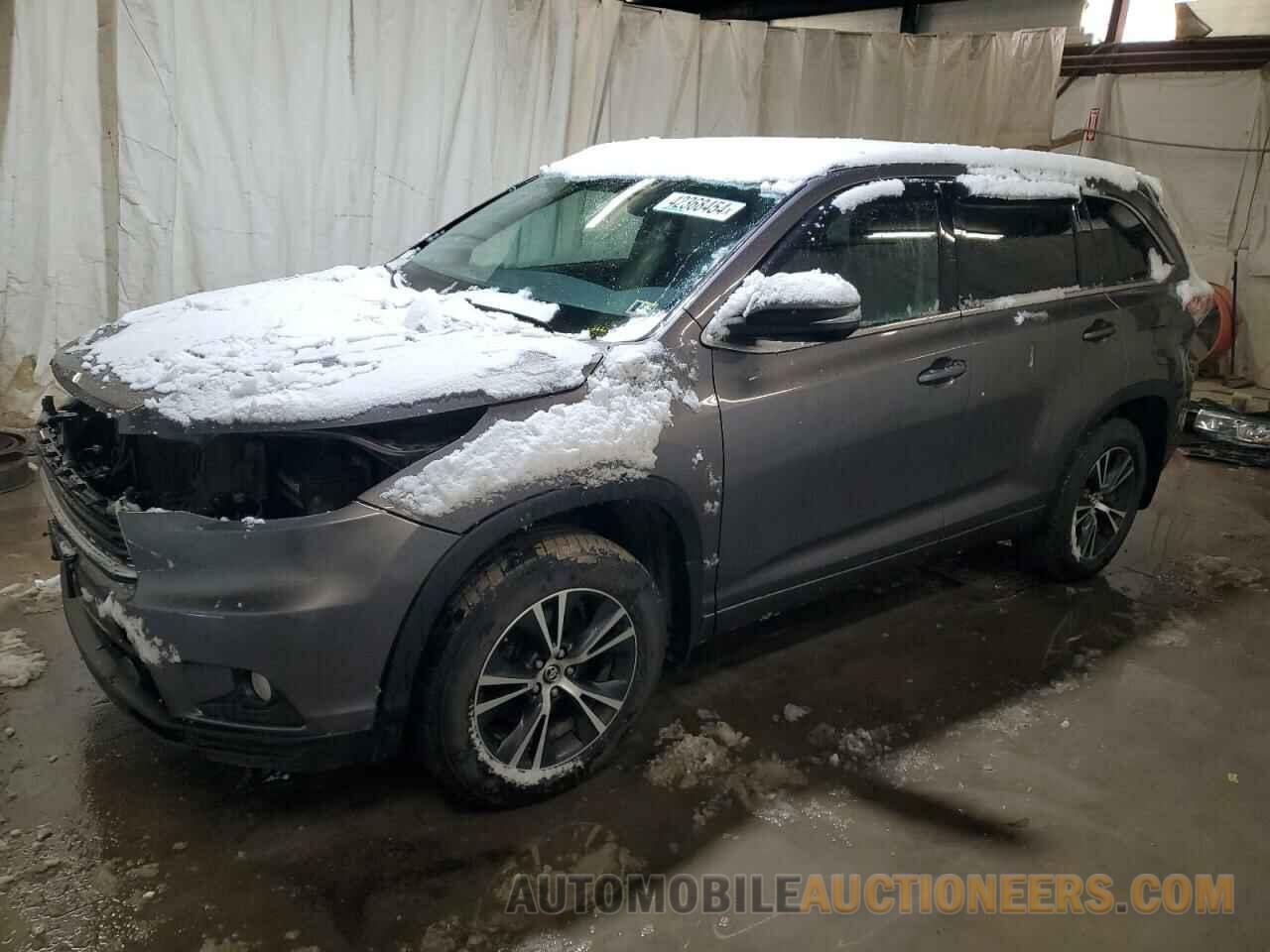 5TDJKRFH5GS254309 TOYOTA HIGHLANDER 2016