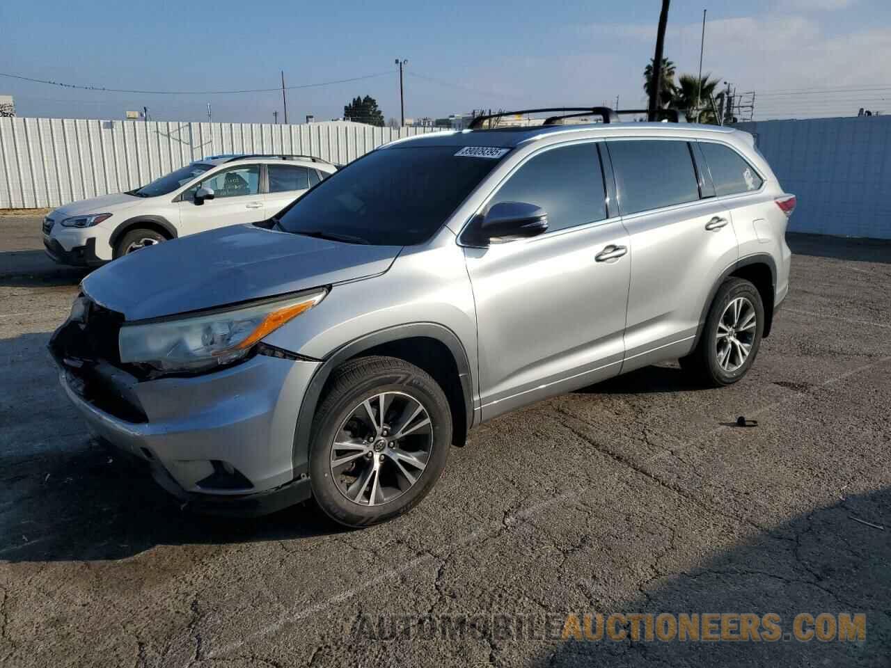 5TDJKRFH5GS282319 TOYOTA HIGHLANDER 2016