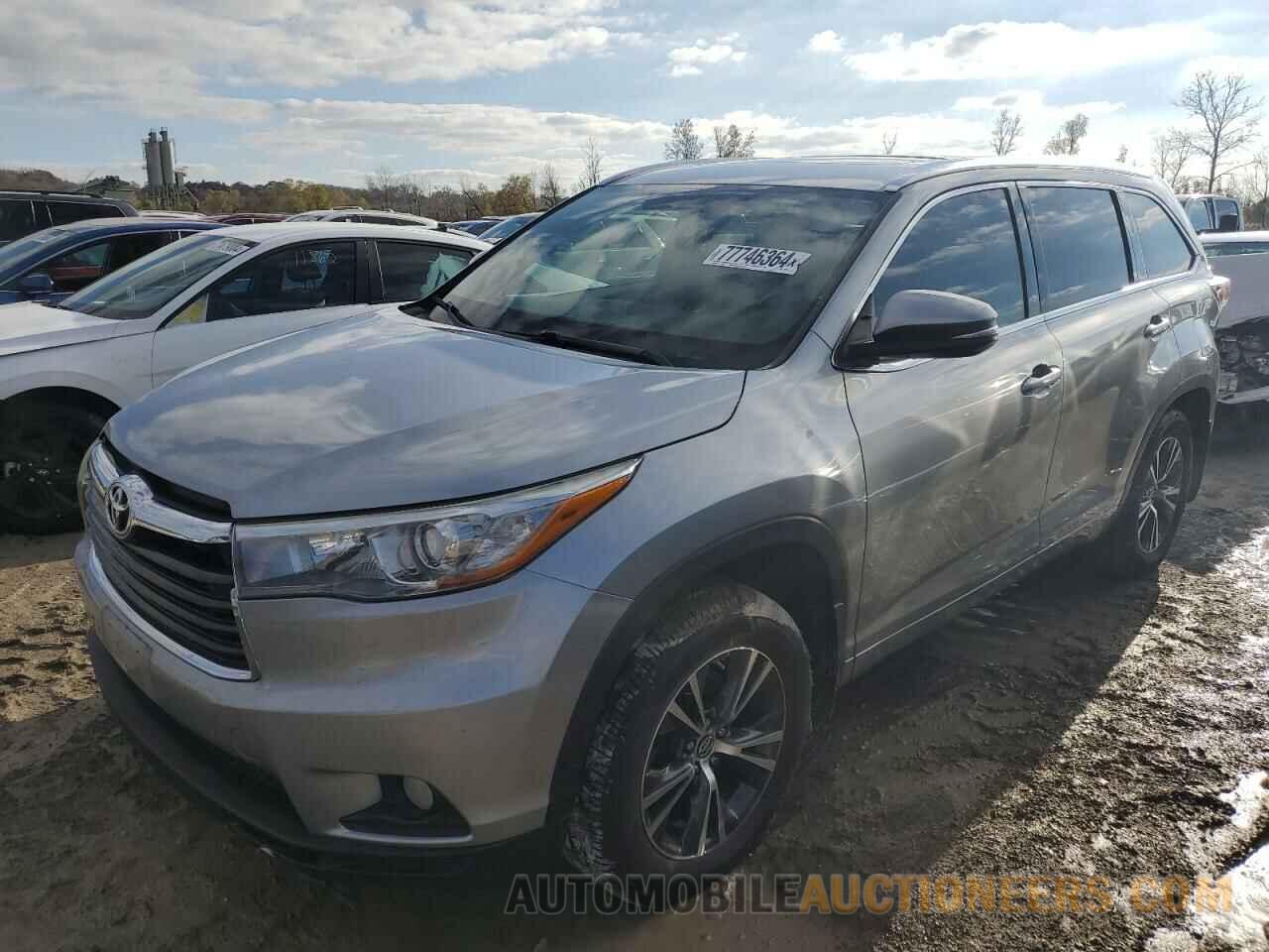 5TDJKRFH5GS306358 TOYOTA HIGHLANDER 2016