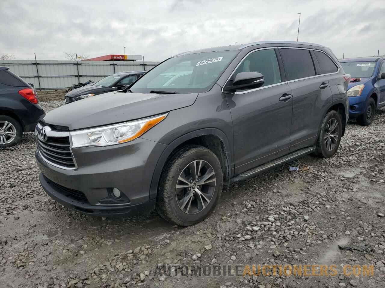 5TDJKRFH5GS313228 TOYOTA HIGHLANDER 2016