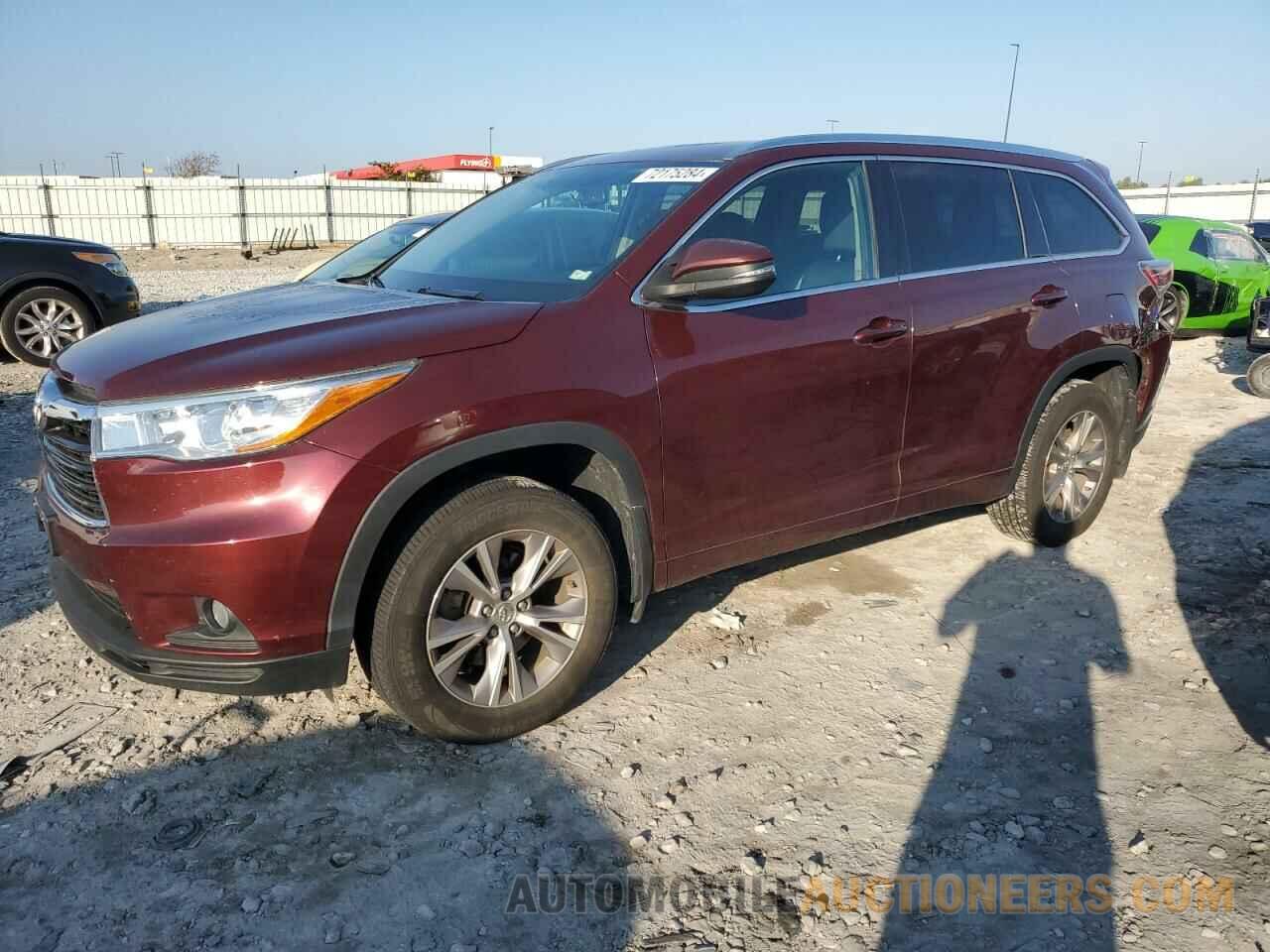 5TDJKRFH6FS136218 TOYOTA HIGHLANDER 2015