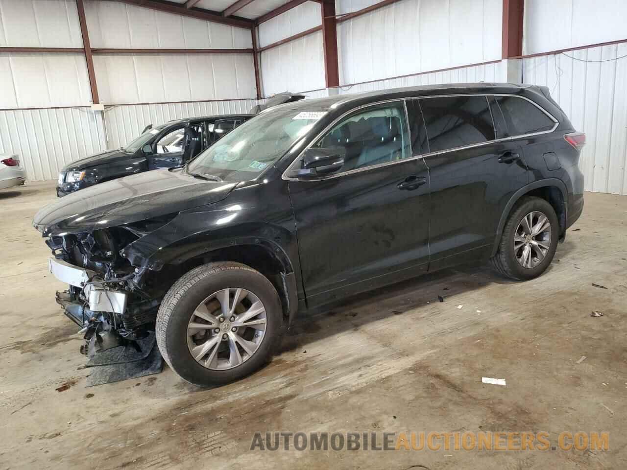 5TDJKRFH6FS166285 TOYOTA HIGHLANDER 2015