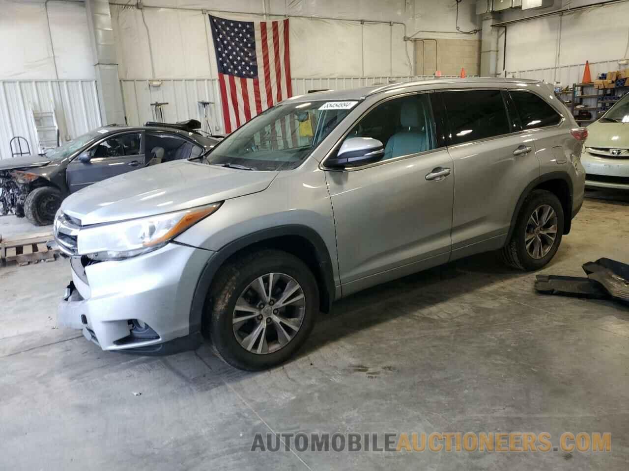 5TDJKRFH6FS171986 TOYOTA HIGHLANDER 2015