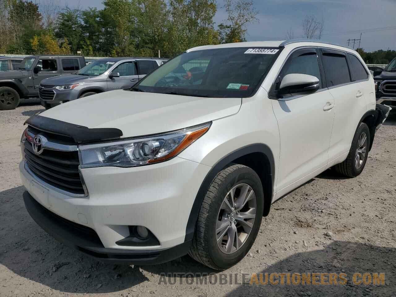 5TDJKRFH6FS208731 TOYOTA HIGHLANDER 2015