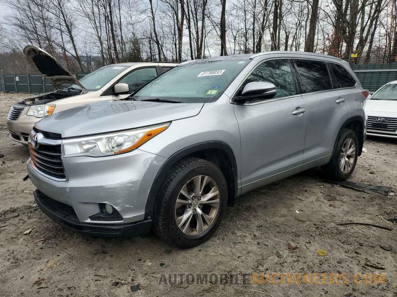 5TDJKRFH6FS211757 TOYOTA HIGHLANDER 2015