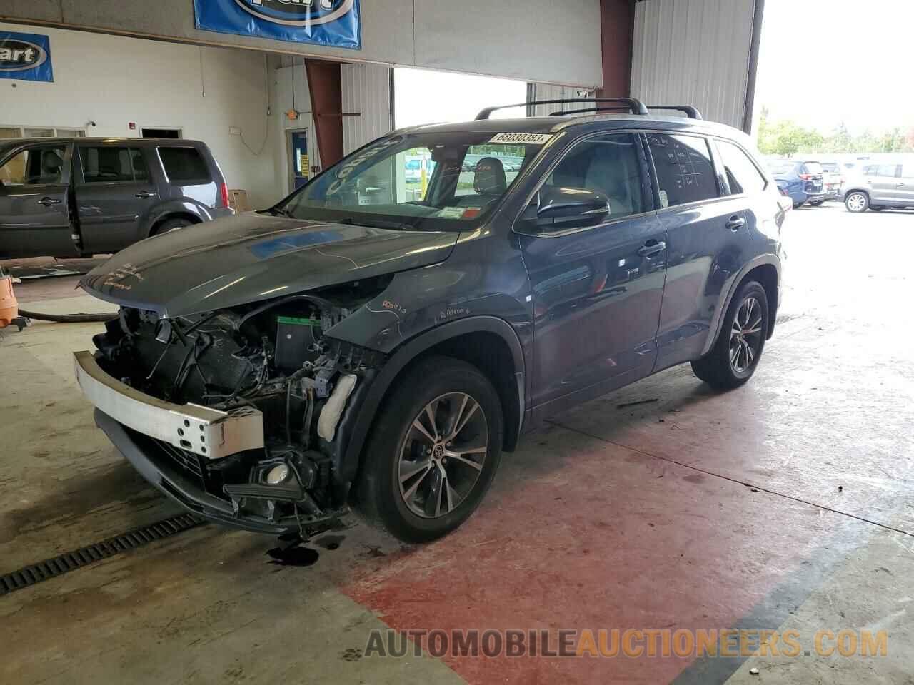 5TDJKRFH6GS258269 TOYOTA HIGHLANDER 2016