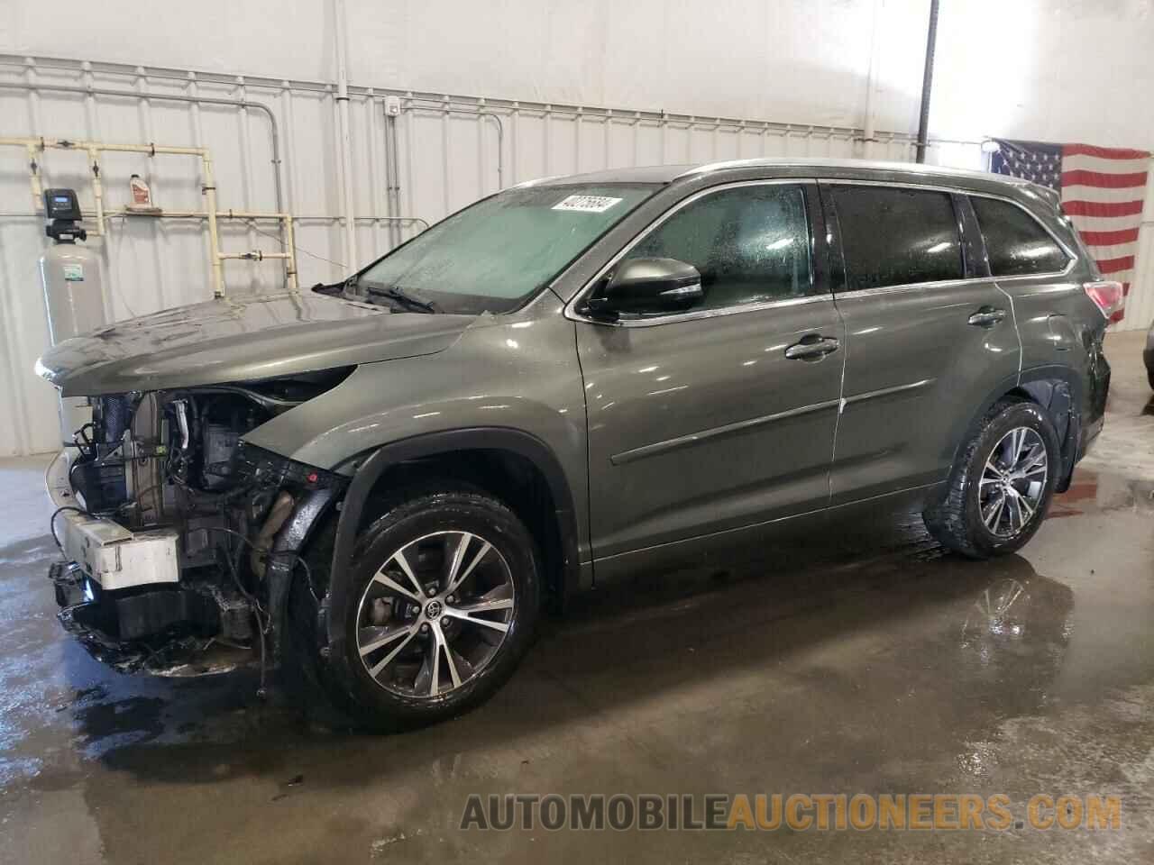 5TDJKRFH6GS273001 TOYOTA HIGHLANDER 2016