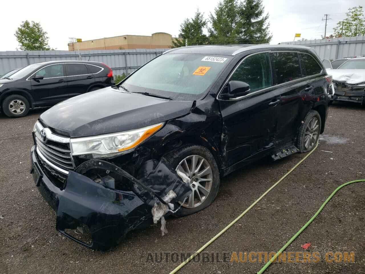 5TDJKRFH6GS293670 TOYOTA HIGHLANDER 2016