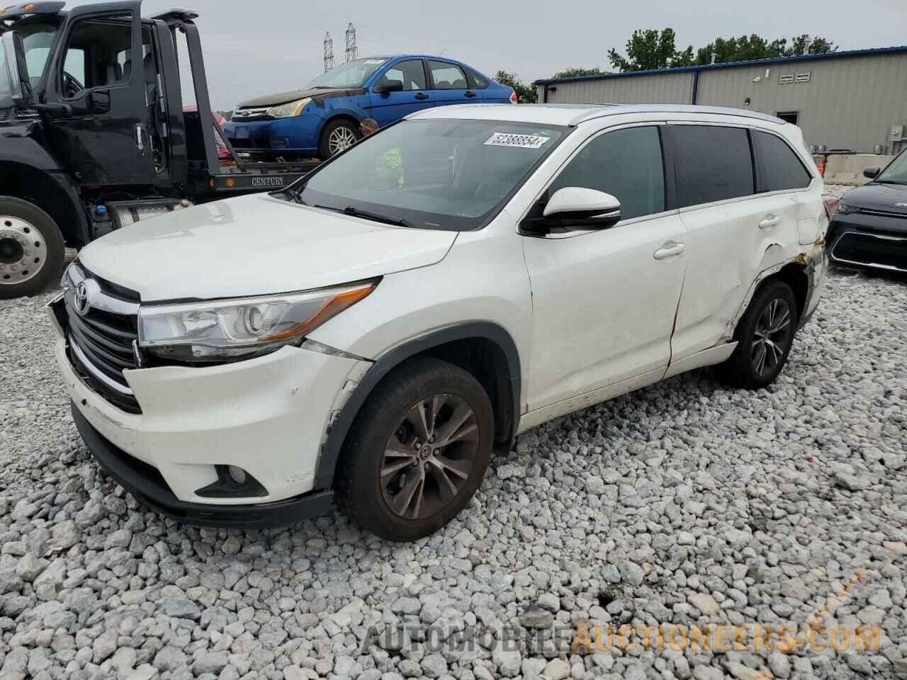 5TDJKRFH6GS297346 TOYOTA HIGHLANDER 2016