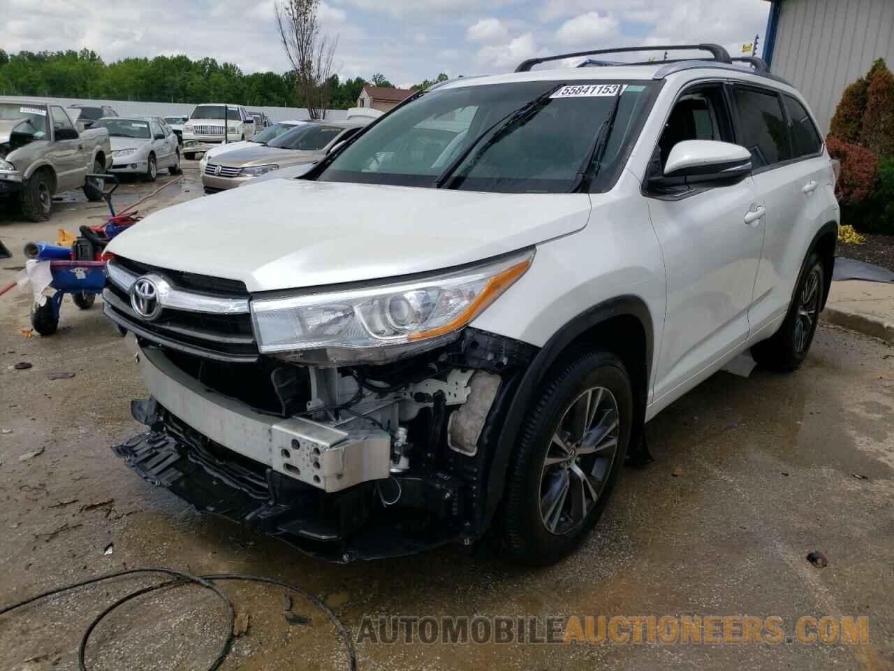 5TDJKRFH6GS332340 TOYOTA HIGHLANDER 2016